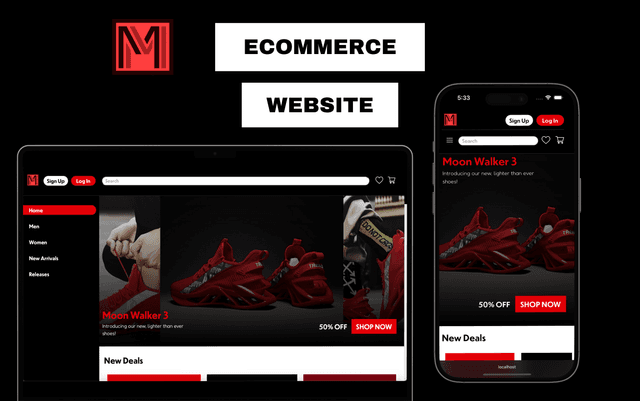 React E-commerce Website